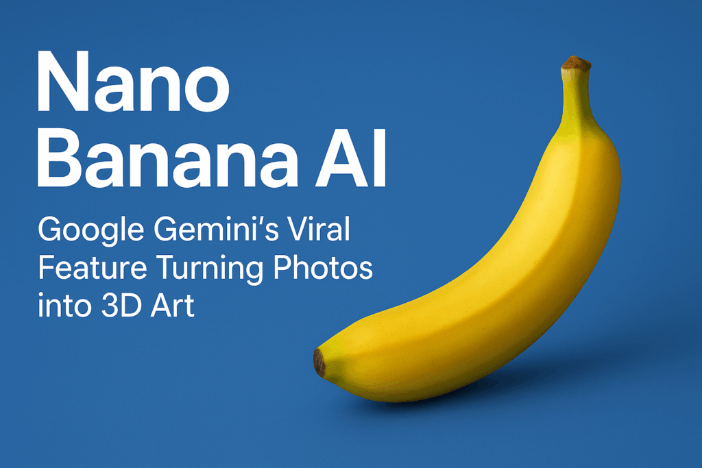 Nano Banana AI: Google Gemini’s Turning Photos into 3D Art